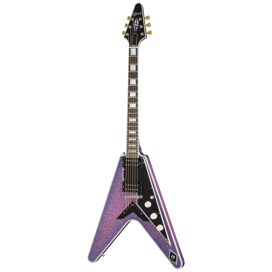 Gibson Mod™ Collection Flying V Custom, Jolly Grape Squeeze Electric Guitar Gibson Mod™ Collection