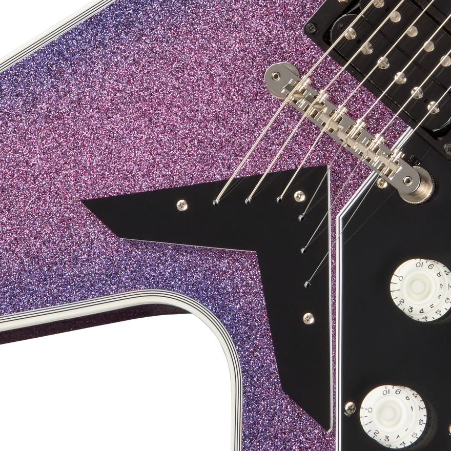 Gibson Mod™ Collection Flying V Custom, Jolly Grape Squeeze Electric Guitar Gibson Mod™ Collection
