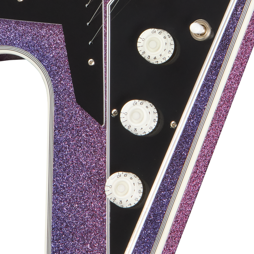 Gibson Mod™ Collection Flying V Custom, Jolly Grape Squeeze Electric Guitar Gibson Mod™ Collection