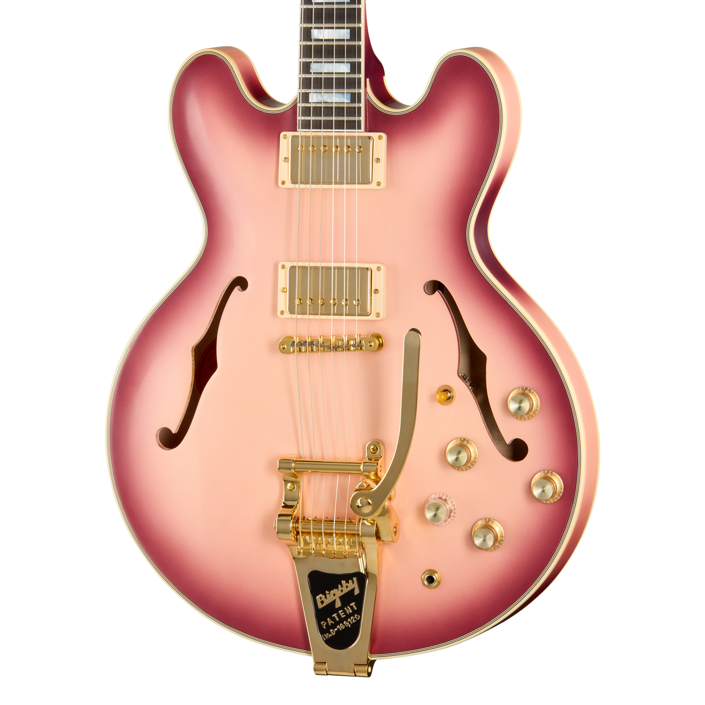 Gibson Mod™ Collection 1959 ES-355 Reissue, Cranberry Blush Electric Guitar Gibson Mod™ Collection
