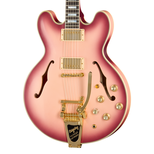 Gibson Mod™ Collection 1959 ES-355 Reissue, Cranberry Blush Electric Guitar Gibson Mod™ Collection