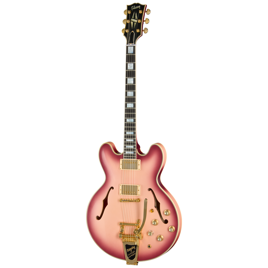 Gibson Mod™ Collection 1959 ES-355 Reissue, Cranberry Blush Electric Guitar Gibson Mod™ Collection