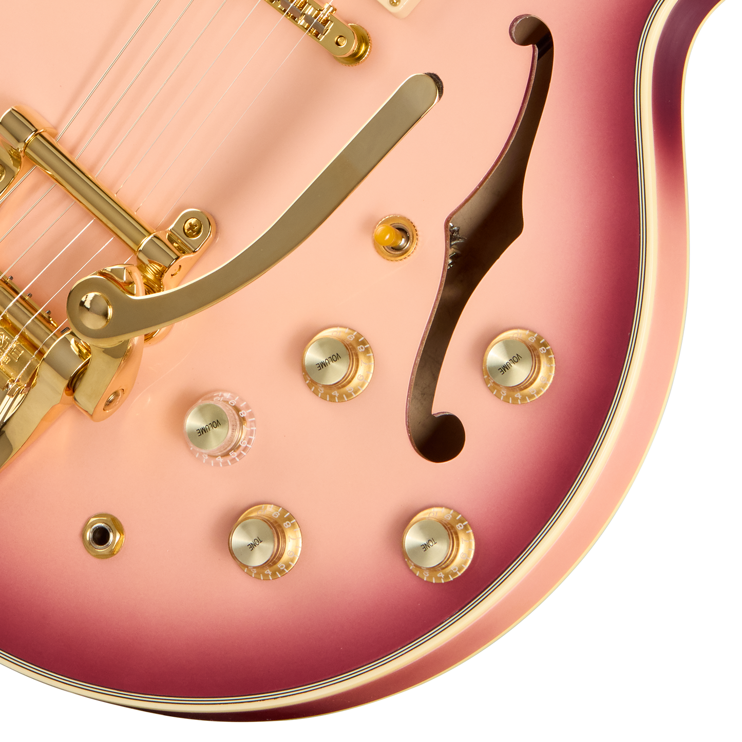 Gibson Mod™ Collection 1959 ES-355 Reissue, Cranberry Blush Electric Guitar Gibson Mod™ Collection