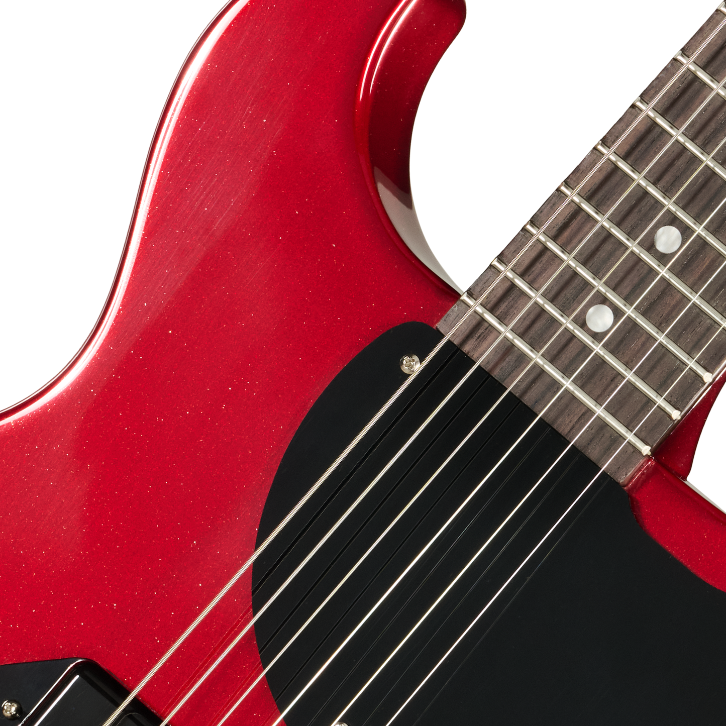 Gibson Mod™ Collection Les Paul Junior Double Cut, Candy Apple Rad Electric Guitar Gibson Mod™ Collection