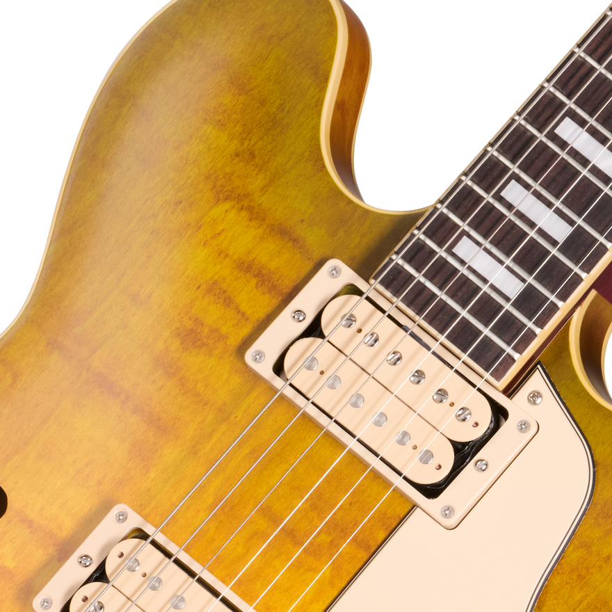 Gibson Mod™ Collection ES-335 Figured, Louisiana Lemon Electric Guitar Gibson Mod™ Collection