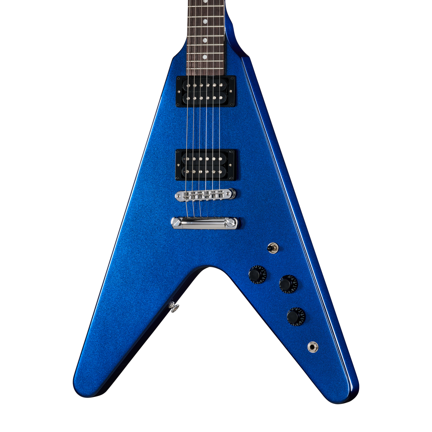 Gibson Mod™ Collection Flying V 80s, Metallic Sapphire Electric Guitar Gibson Mod™ Collection