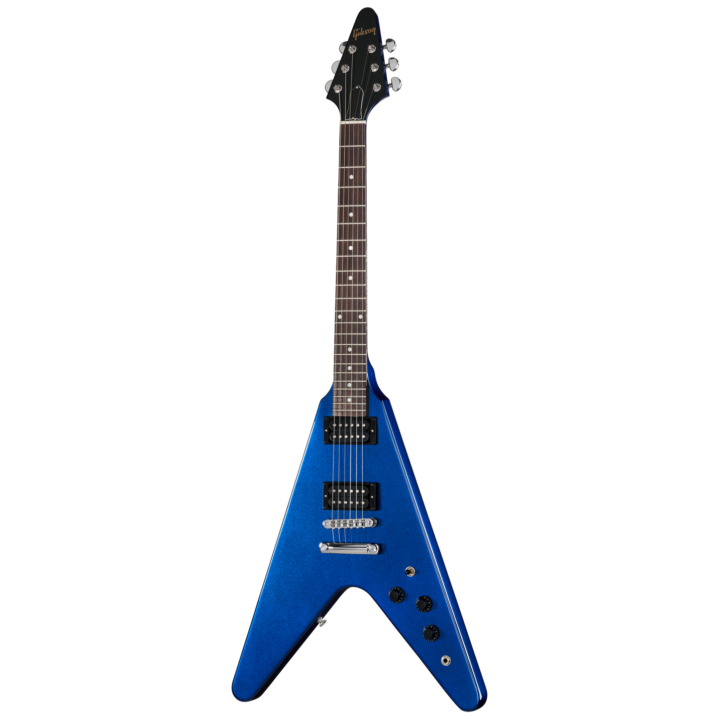 Gibson Mod™ Collection Flying V 80s, Metallic Sapphire Electric Guitar Gibson Mod™ Collection