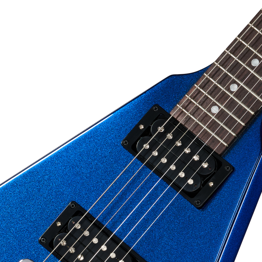 Gibson Mod™ Collection Flying V 80s, Metallic Sapphire Electric Guitar Gibson Mod™ Collection