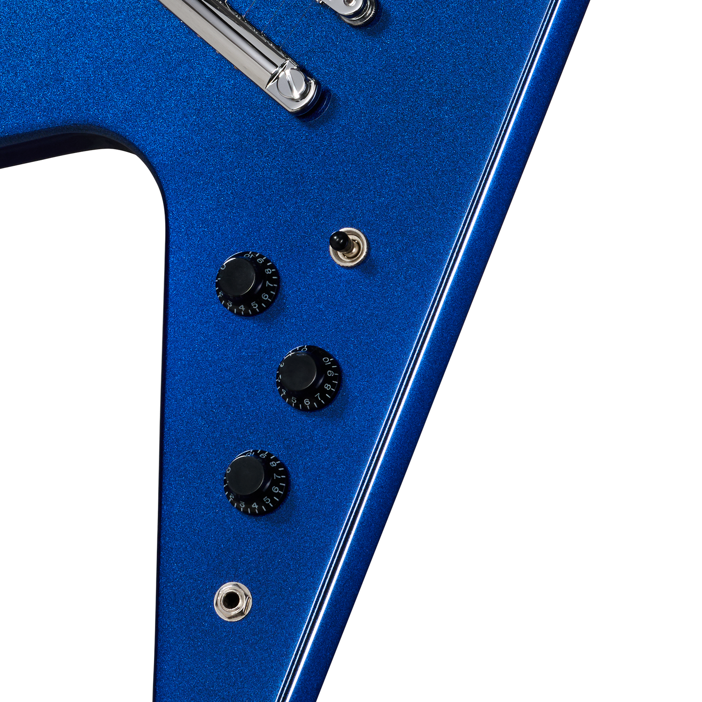 Gibson Mod™ Collection Flying V 80s, Metallic Sapphire Electric Guitar Gibson Mod™ Collection