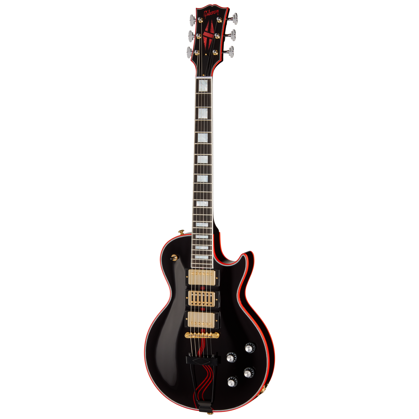 Gibson Mod™ Collection 1957 Les Paul Custom Reissue, Sanguine Swerve Electric Guitar Gibson Mod™ Collection