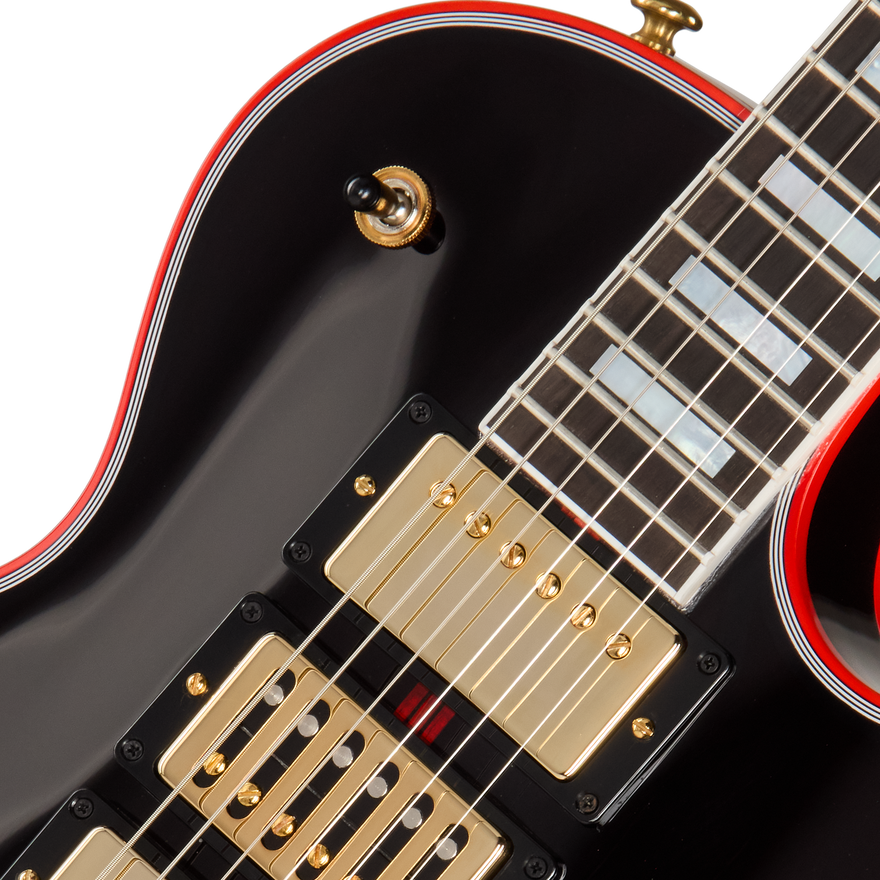 Gibson Mod™ Collection 1957 Les Paul Custom Reissue, Sanguine Swerve Electric Guitar Gibson Mod™ Collection