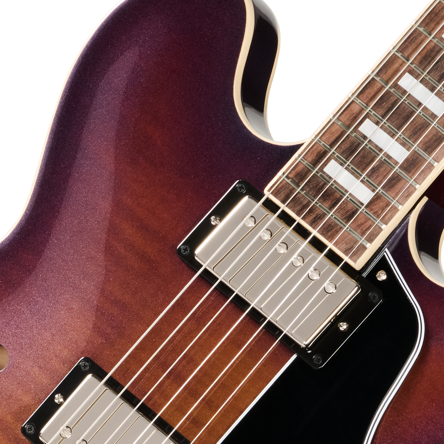 Gibson Mod™ Collection ES-335 Figured, Baked Eggplant Electric Guitar Gibson Mod™ Collection