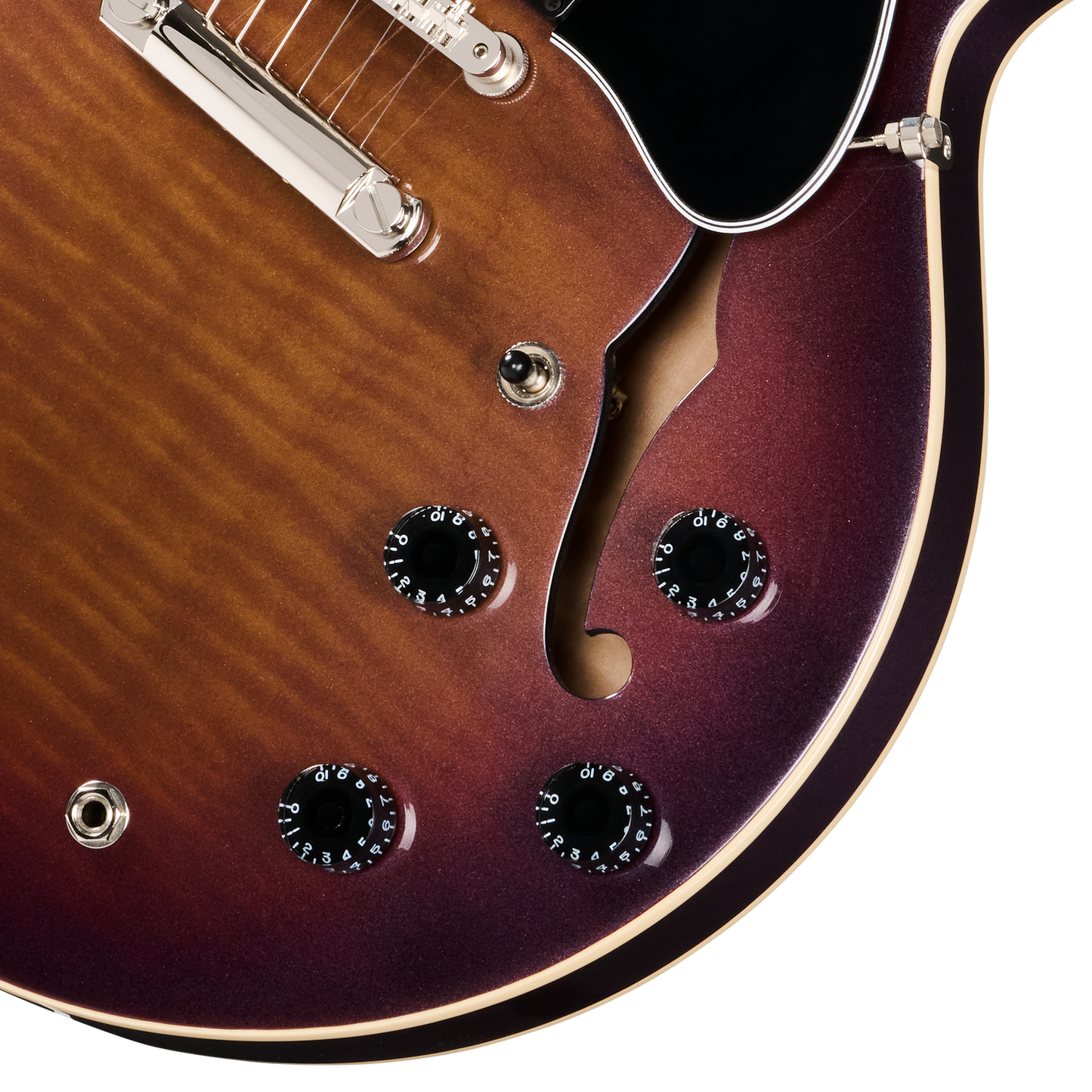 Gibson Mod™ Collection ES-335 Figured, Baked Eggplant Electric Guitar Gibson Mod™ Collection