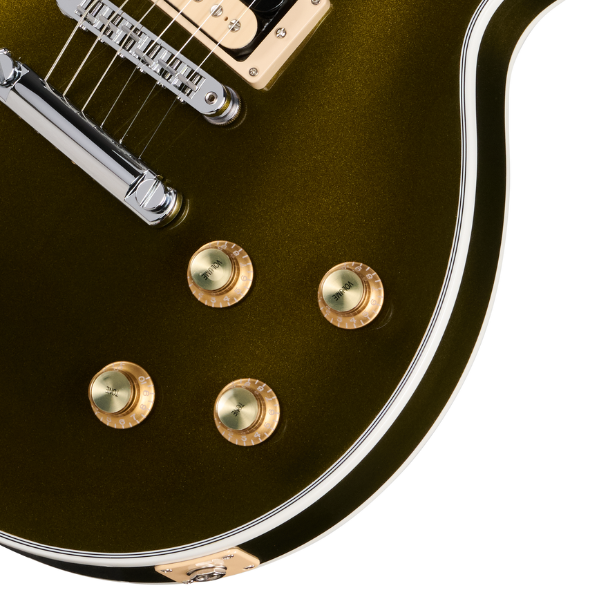 Gibson Mod™ Collection Les Paul Custom 70s, Green Bean Glitter Electric Guitar Gibson Mod™ Collection