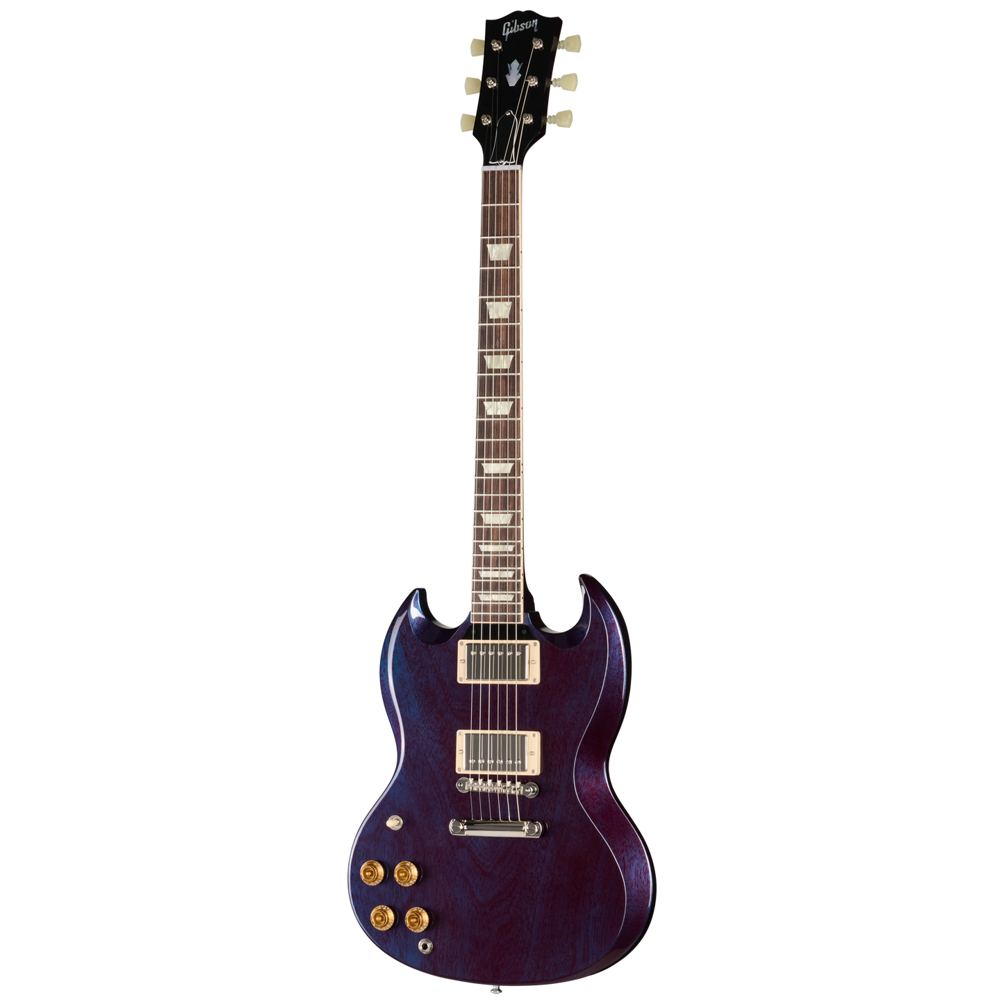 Gibson Mod™ Collection 1961 Les Paul SG Standard Reissue, Left-Handed, Blurpleen Electric Guitar Gibson Mod™ Collection