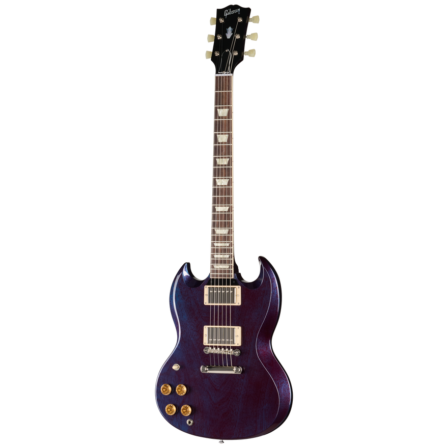 Gibson Mod™ Collection 1961 Les Paul SG Standard Reissue, Left-Handed, Blurpleen Electric Guitar Gibson Mod™ Collection