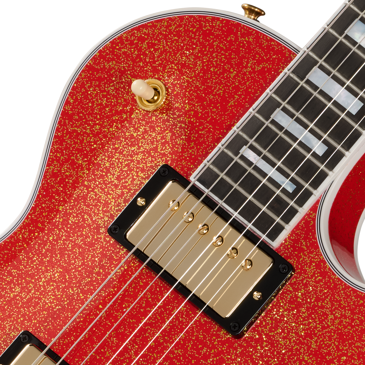 Gibson Mod™ Collection Les Paul Custom 70s, Solaris Sparkle Electric guitar Gibson Mod™ Collection