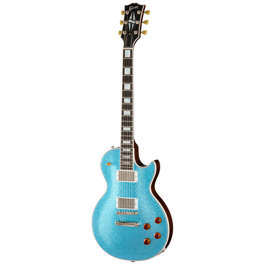 Gibson Mod™ Collection Les Paul Custom 70s, Blueminescent Electric Guitar Gibson Mod™ Collection