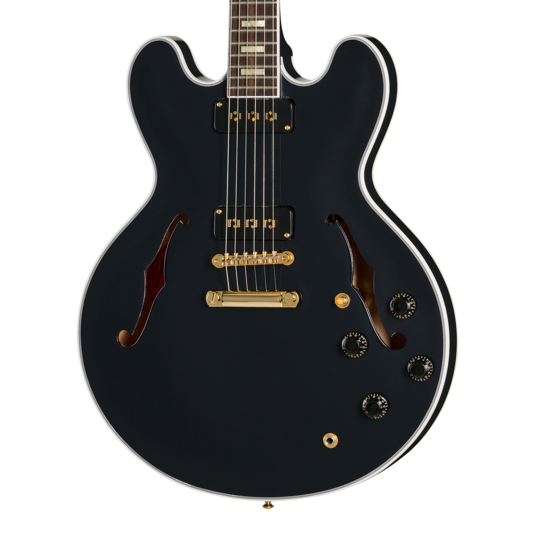 Gibson Mod™ Collection 1959 ES-355 Reissue, Bright Black Electric Guitar Gibson Mod™ Collection