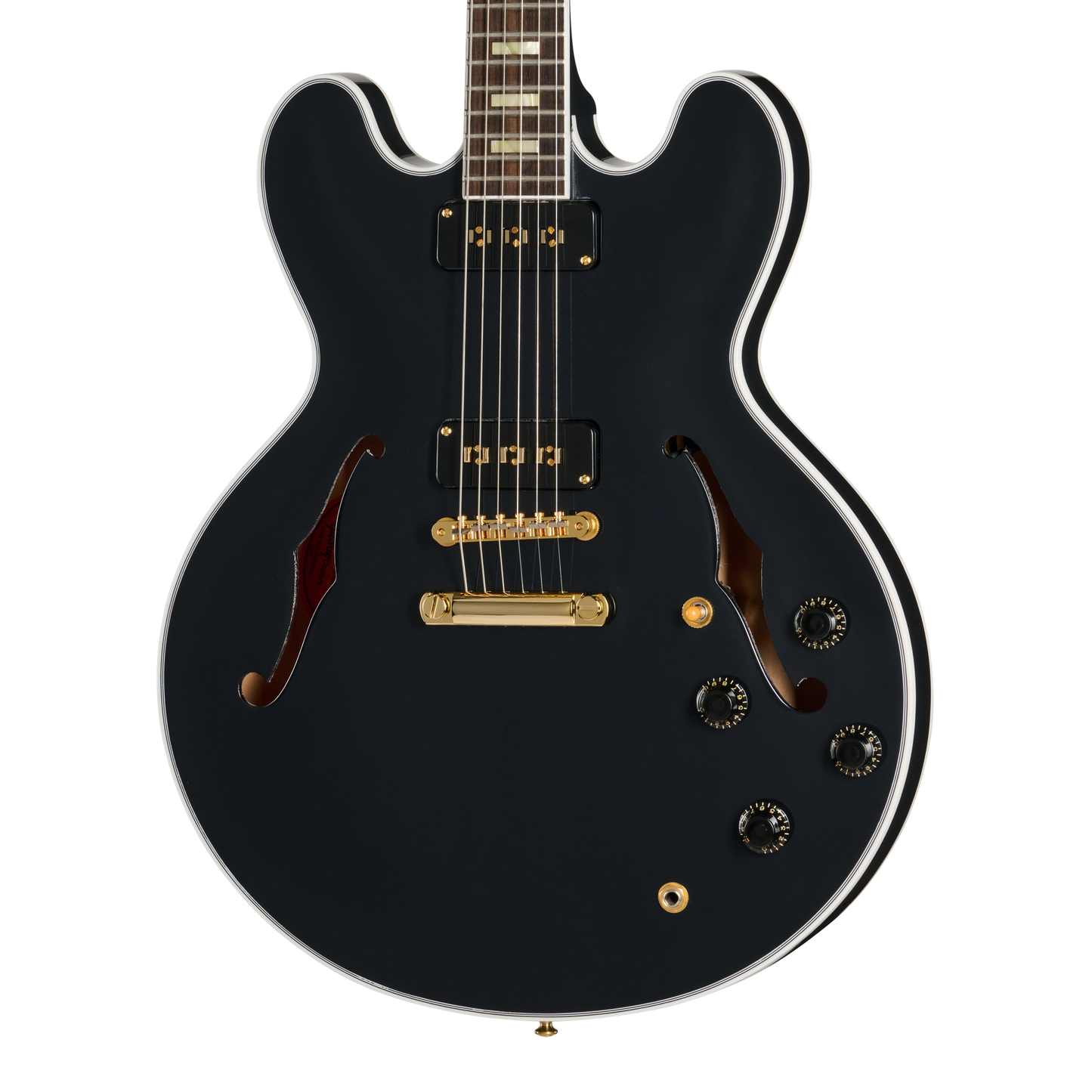 Gibson Mod™ Collection 1959 ES-355 Reissue, Bright Black Electric Guitar Gibson Mod™ Collection