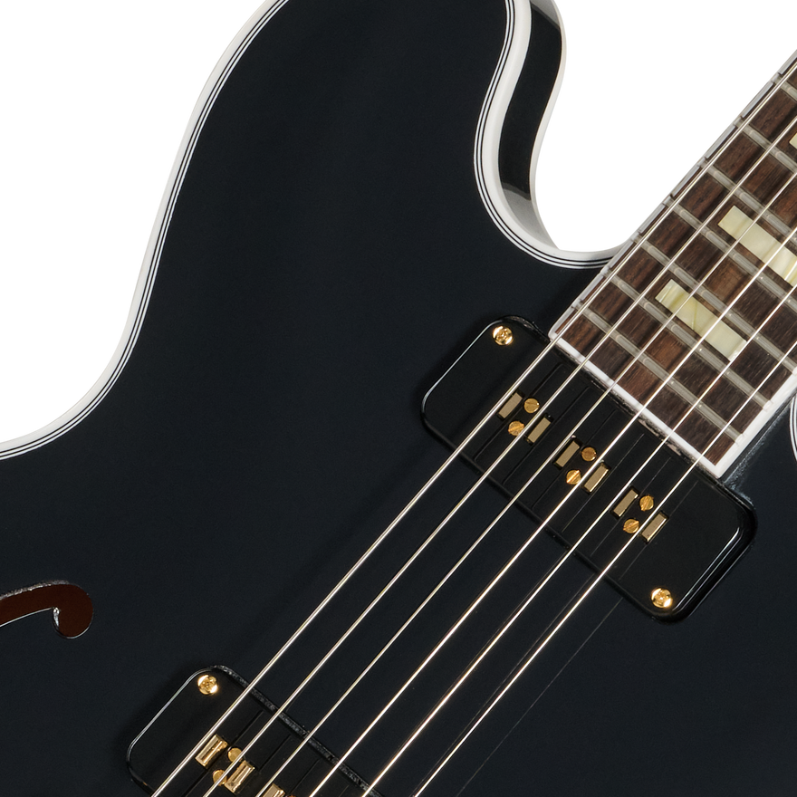 Gibson Mod™ Collection 1959 ES-355 Reissue, Bright Black Electric Guitar Gibson Mod™ Collection