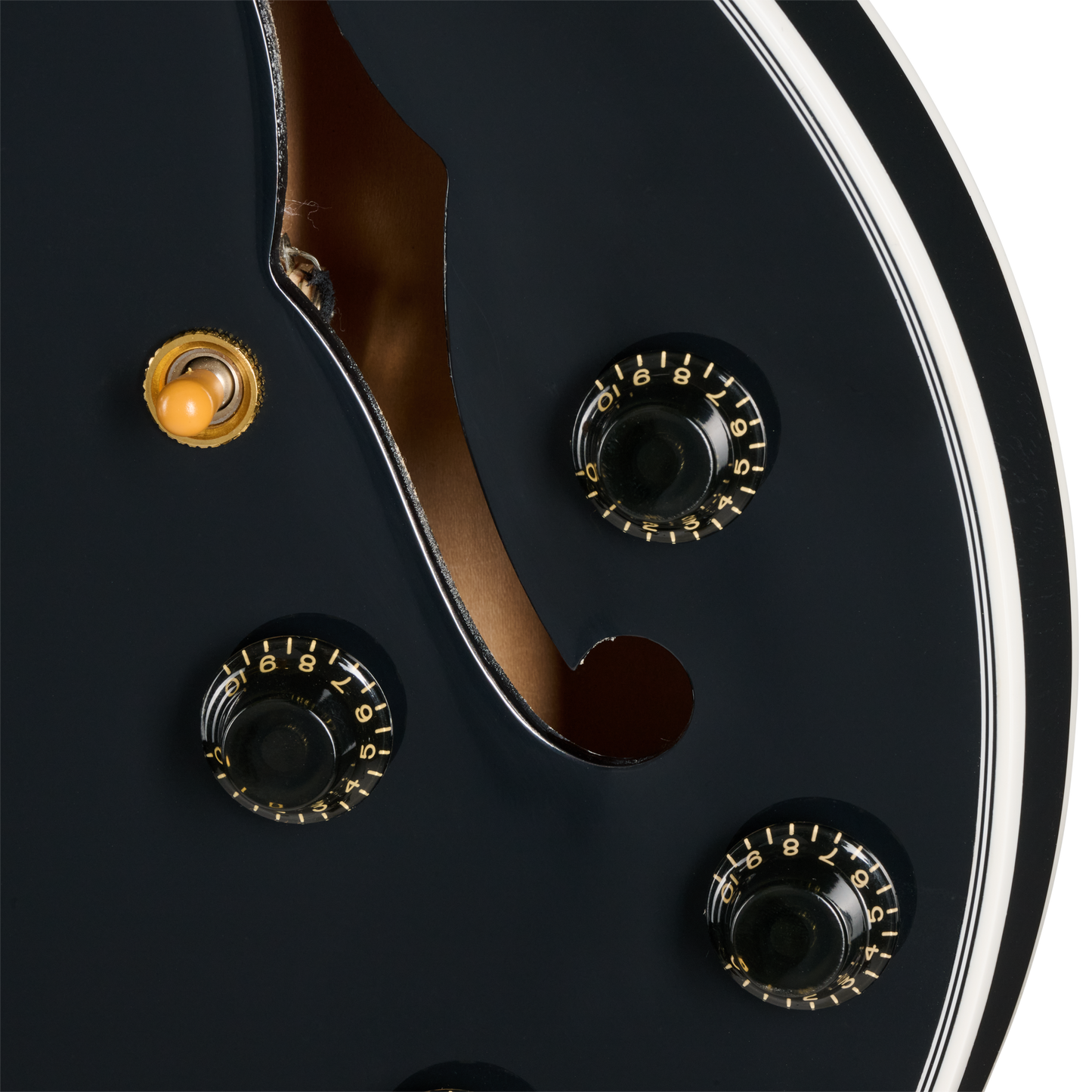 Gibson Mod™ Collection 1959 ES-355 Reissue, Bright Black Electric Guitar Gibson Mod™ Collection