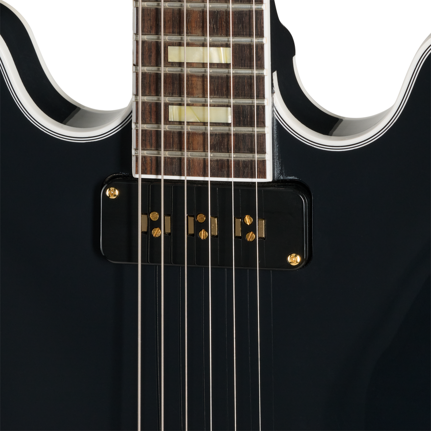 Gibson Mod™ Collection 1959 ES-355 Reissue, Bright Black Electric Guitar Gibson Mod™ Collection