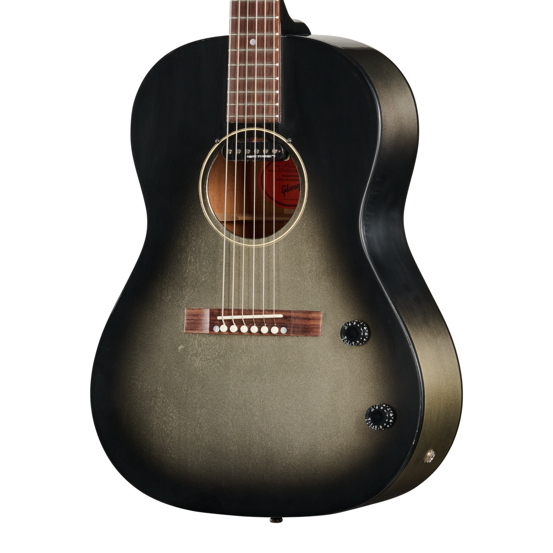 Gibson Mod™ Collection LG-2 All Mahogany, Dirty Silverburst Acoustic Guitar Gibson Mod™ Collection