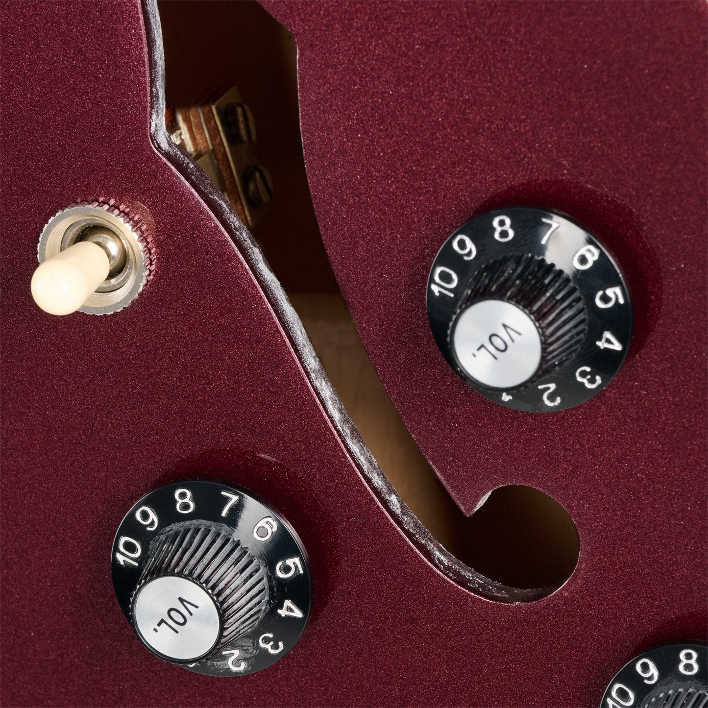 Gibson Mod™ Collection ES-335, Metallic Merlot Electric Guitar Gibson Mod™ Collection