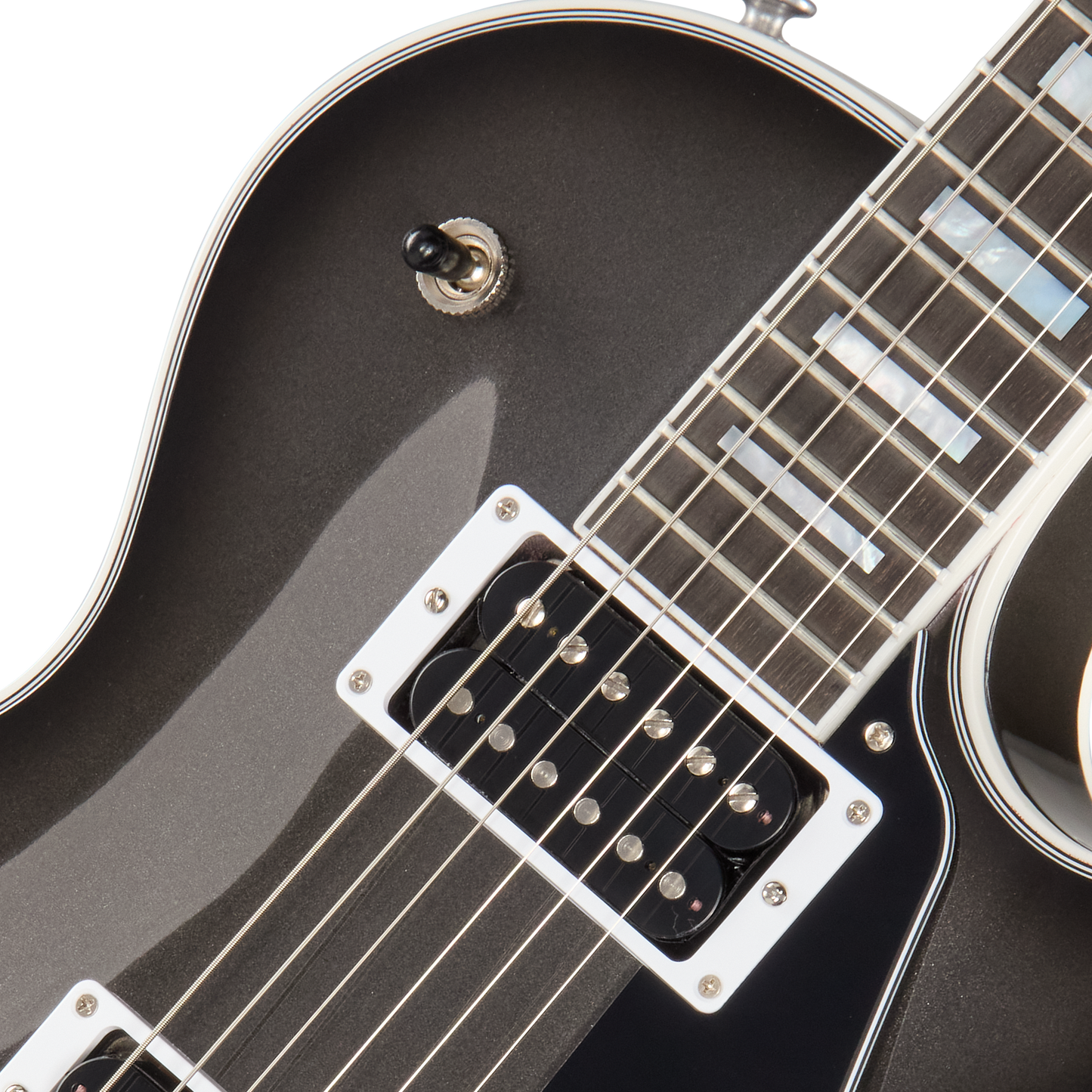 Gibson Mod™ Collection Les Paul Custom 70s, Mighty Mighty Graphite Electric Guitar Gibson Mod™ Collection