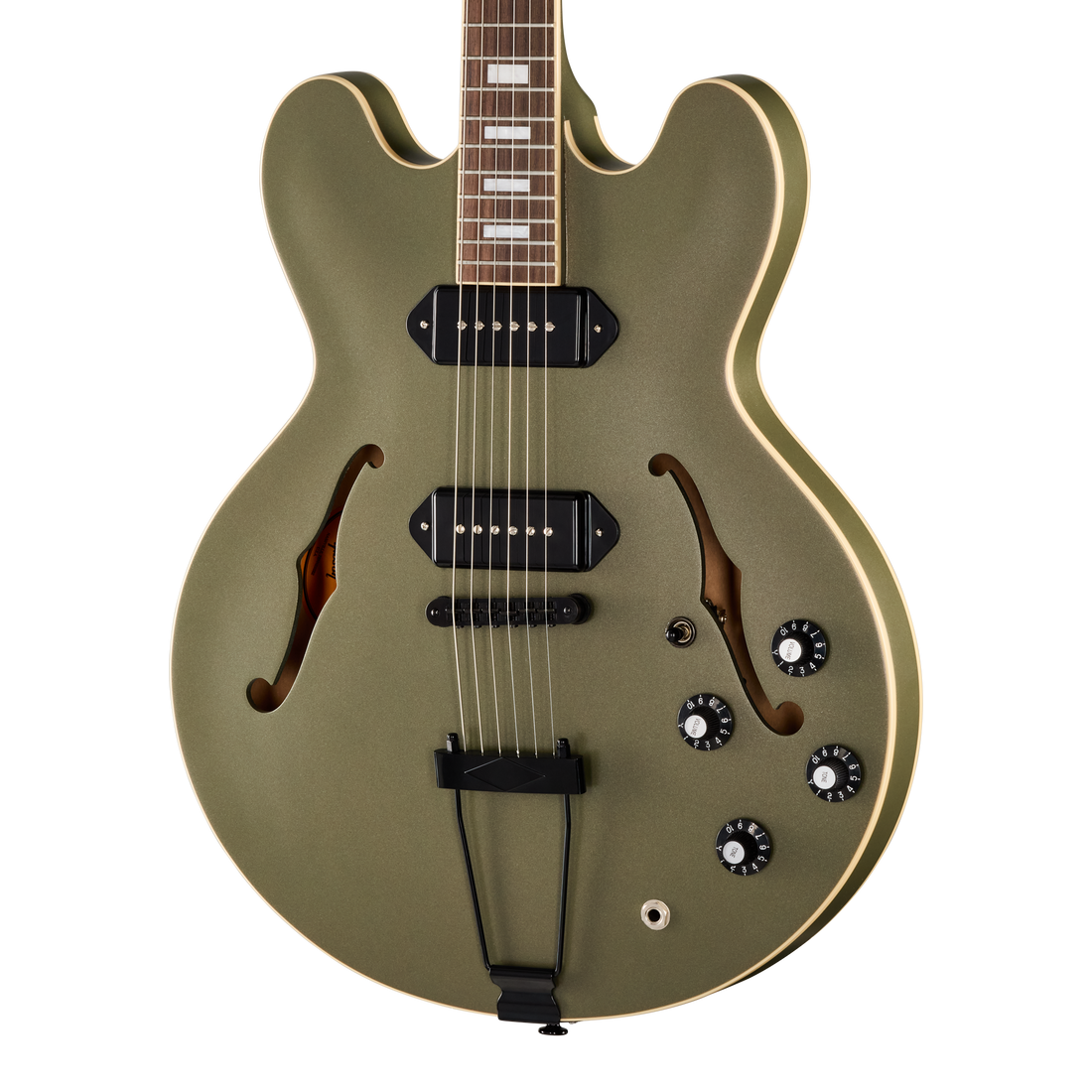Gibson Mod™ Collection ES-330, Hard Olive Pearl Electric Guitar Gibson Mod™ Collection