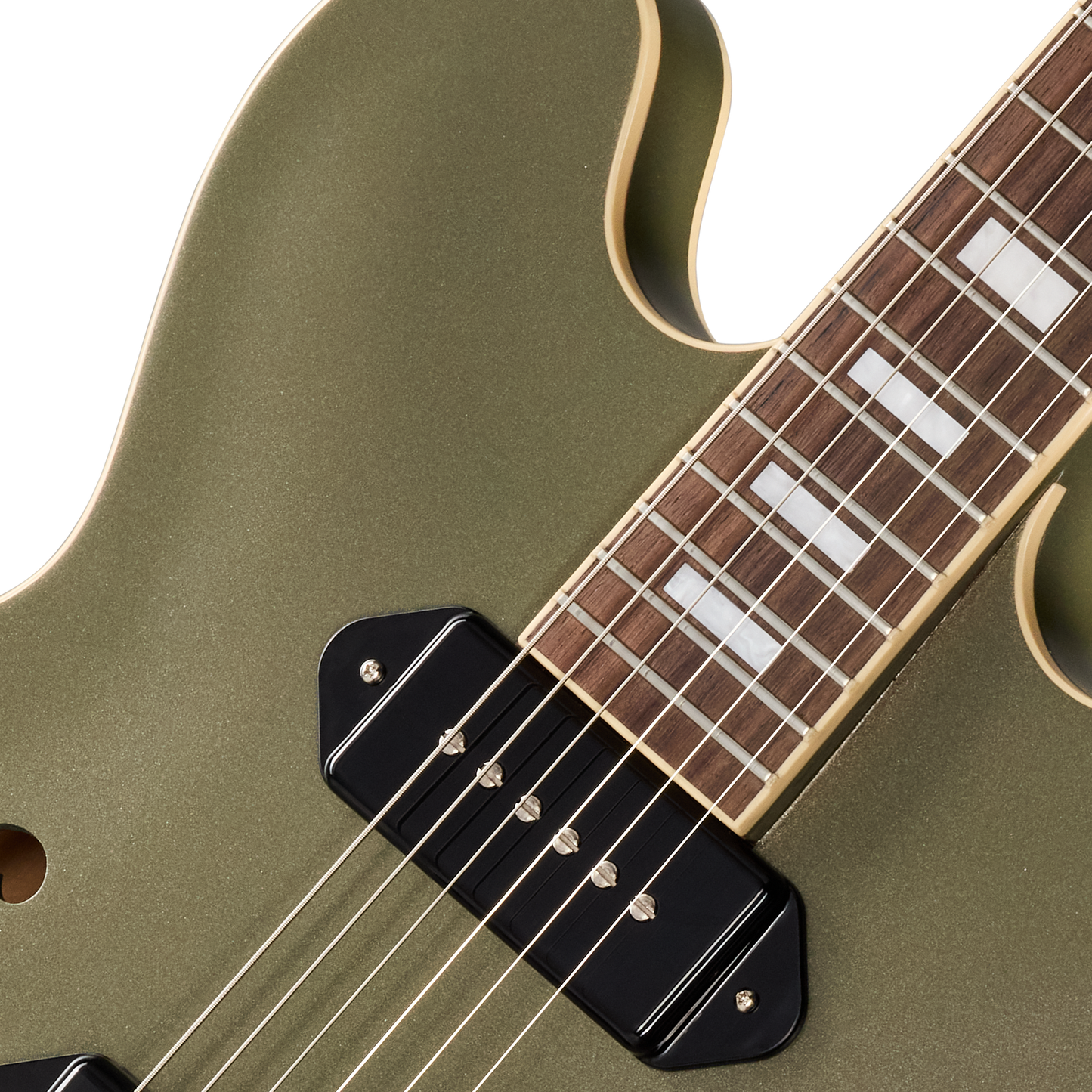 Gibson Mod™ Collection ES-330, Hard Olive Pearl Electric Guitar Gibson Mod™ Collection