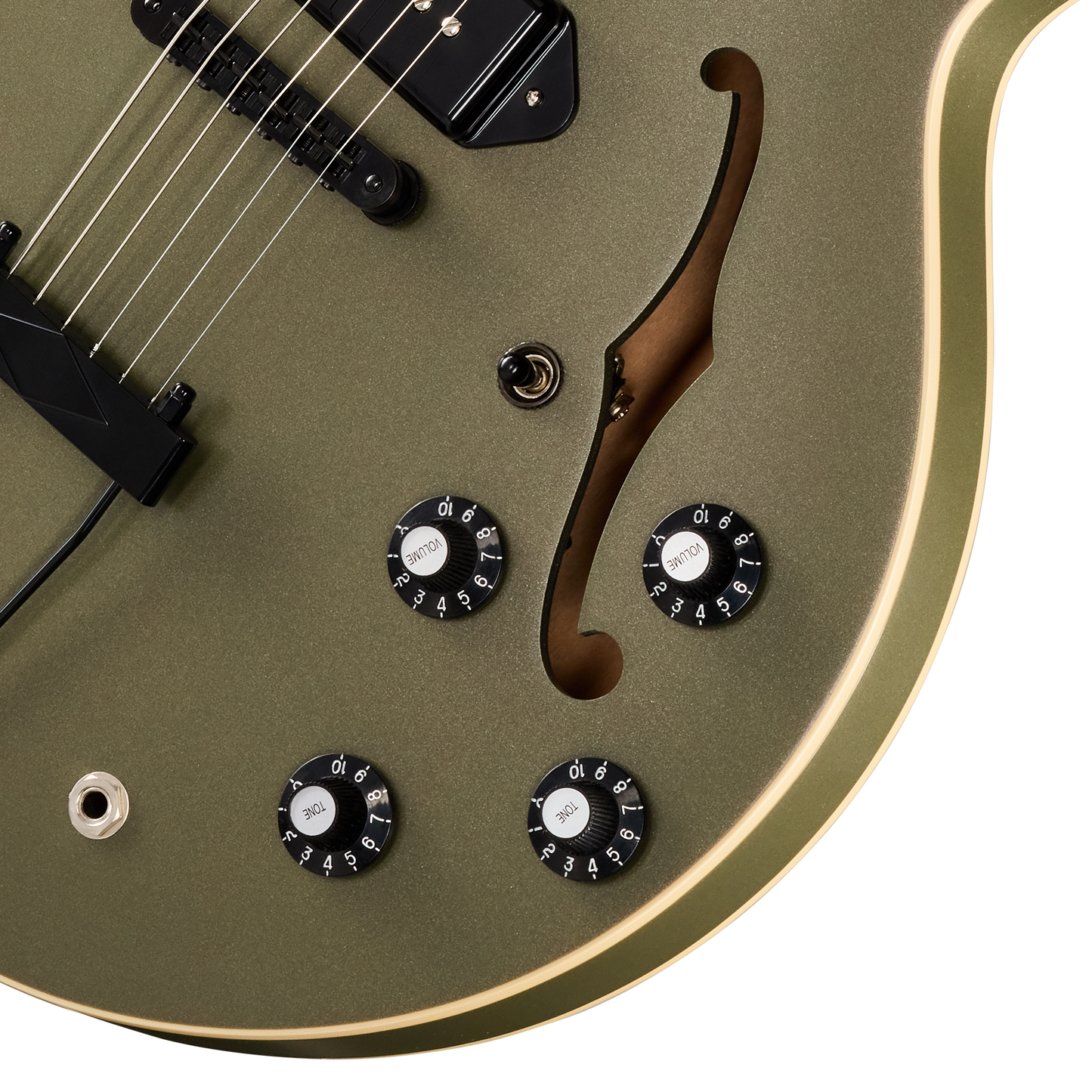 Gibson Mod™ Collection ES-330, Hard Olive Pearl Electric Guitar Gibson Mod™ Collection