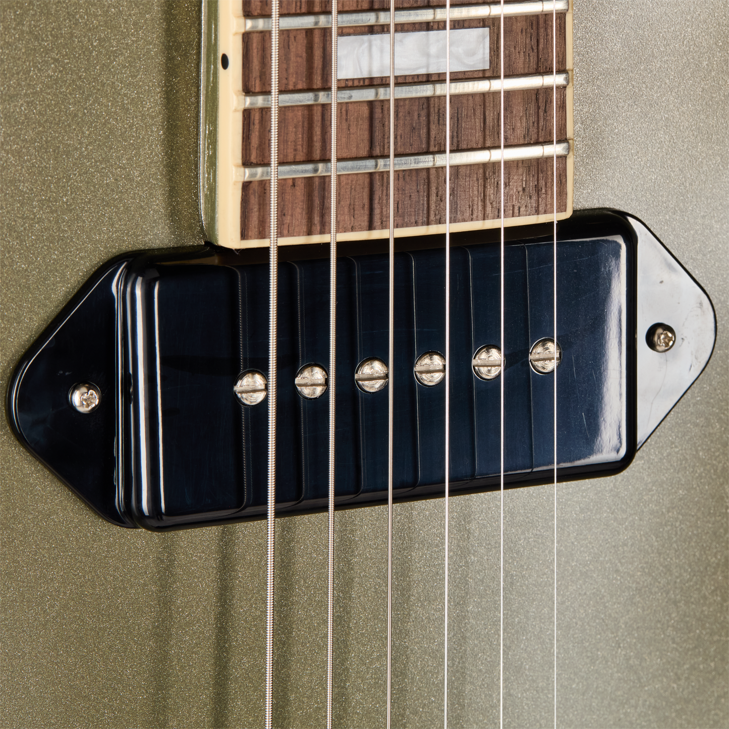 Gibson Mod™ Collection ES-330, Hard Olive Pearl Electric Guitar Gibson Mod™ Collection