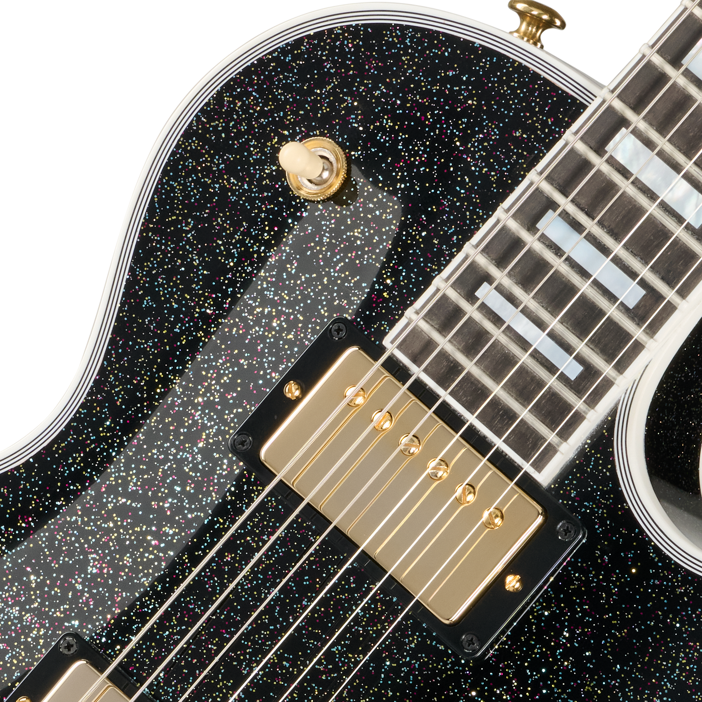Gibson Mod™ Collection 1968 Les Paul Custom Reissue, Glitter Bomb Electric Guitar Gibson Mod™ Collection