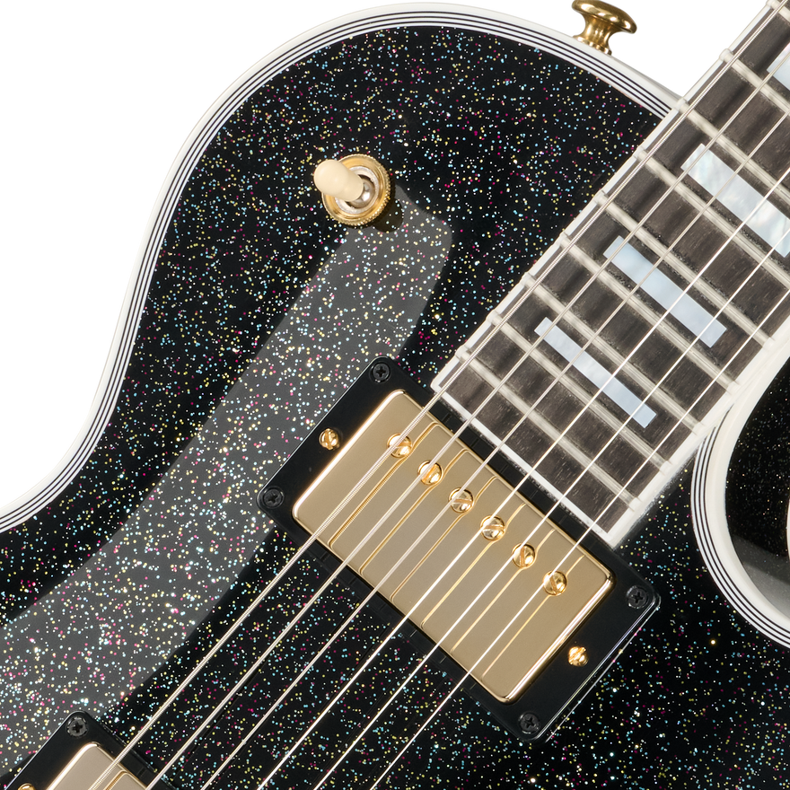 Gibson Mod™ Collection 1968 Les Paul Custom Reissue, Glitter Bomb Electric Guitar Gibson Mod™ Collection