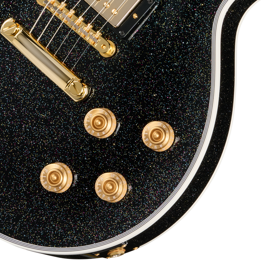 Gibson Mod™ Collection 1968 Les Paul Custom Reissue, Glitter Bomb Electric Guitar Gibson Mod™ Collection