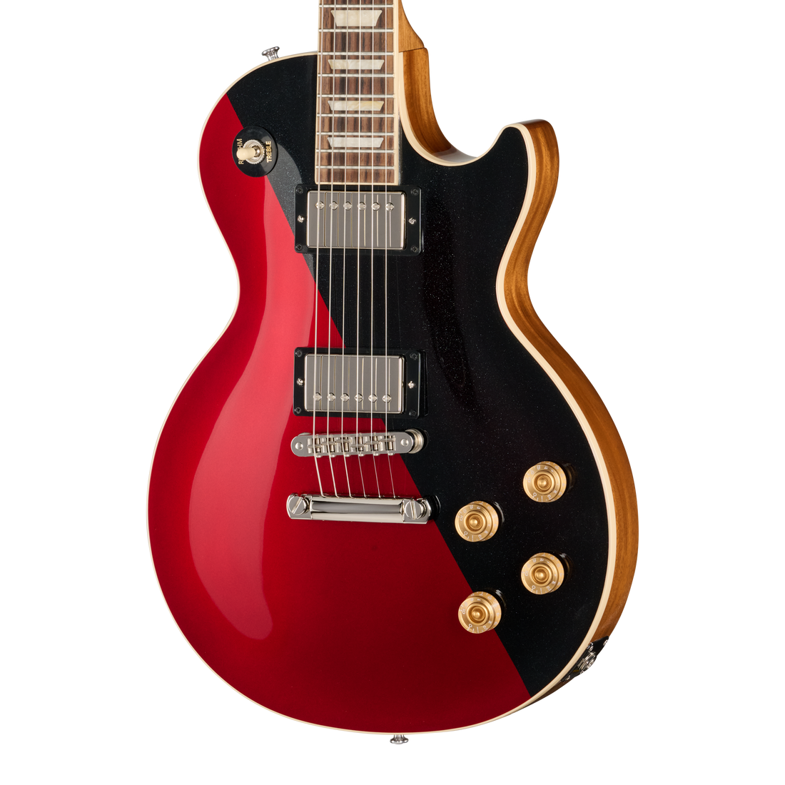 Gibson Mod™ Collection Les Paul Standard 60s, Split Decision Crimson Collision Electric Guitar Gibson Mod™ Collection