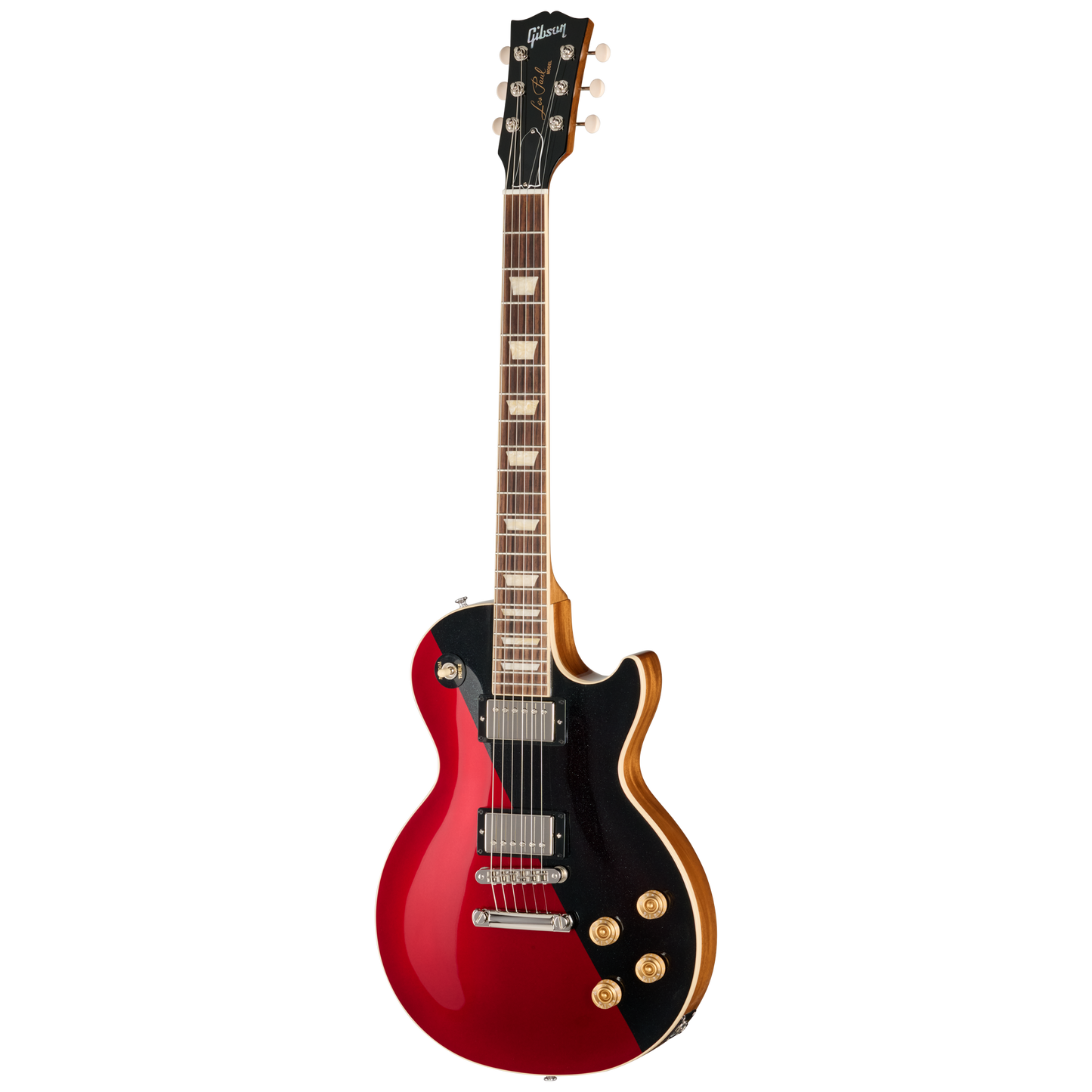 Gibson Mod™ Collection Les Paul Standard 60s, Split Decision Crimson Collision Electric Guitar Gibson Mod™ Collection