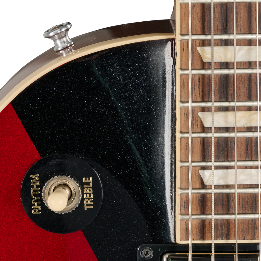 Gibson Mod™ Collection Les Paul Standard 60s, Split Decision Crimson Collision Electric Guitar Gibson Mod™ Collection