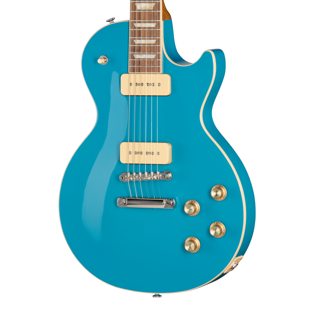 Gibson Mod™ Collection Les Paul Standard 50s P-90, Lollipop Blue Electric Guitar Gibson Mod™ Collection