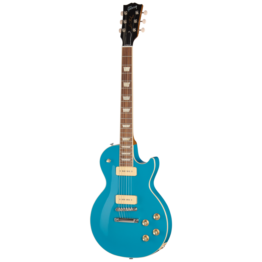 Gibson Mod™ Collection Les Paul Standard 50s P-90, Lollipop Blue Electric Guitar Gibson Mod™ Collection