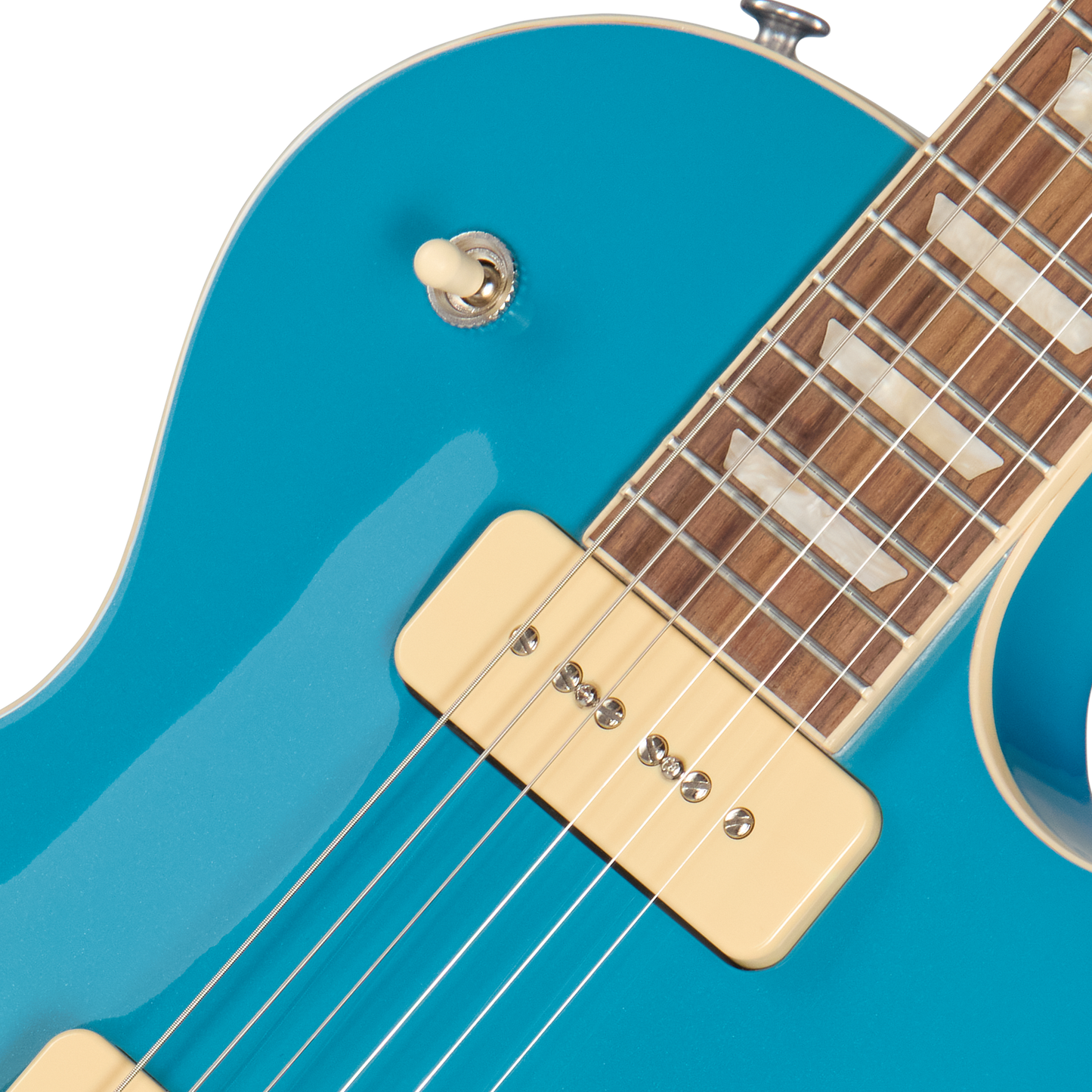 Gibson Mod™ Collection Les Paul Standard 50s P-90, Lollipop Blue Electric Guitar Gibson Mod™ Collection