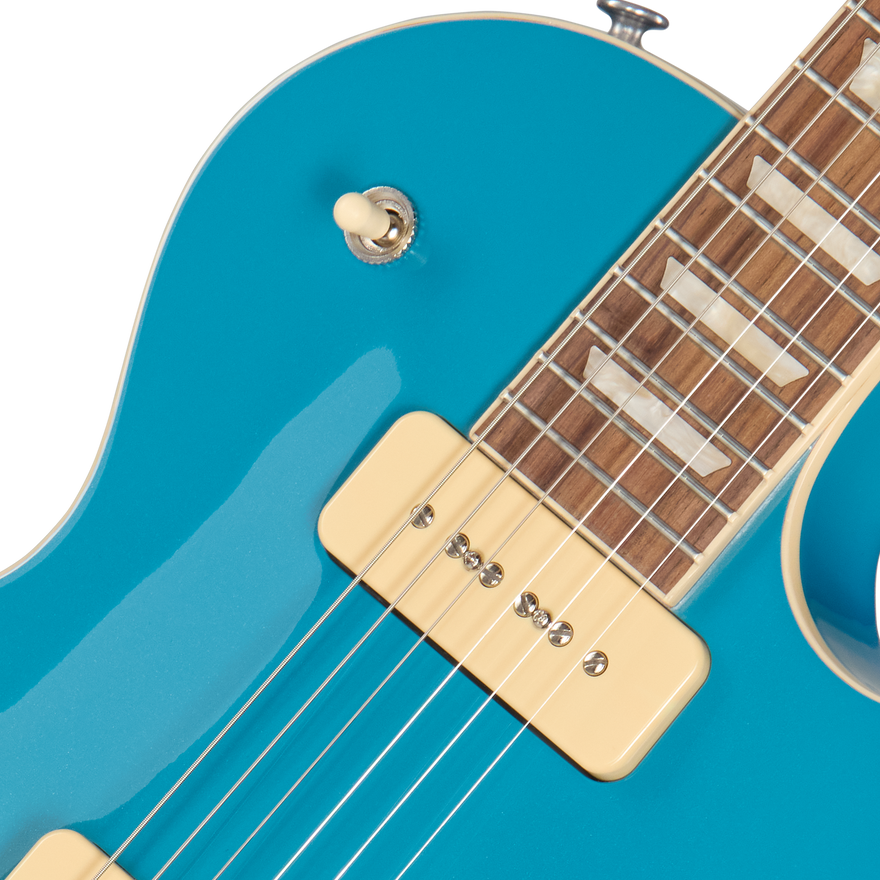 Gibson Mod™ Collection Les Paul Standard 50s P-90, Lollipop Blue Electric Guitar Gibson Mod™ Collection