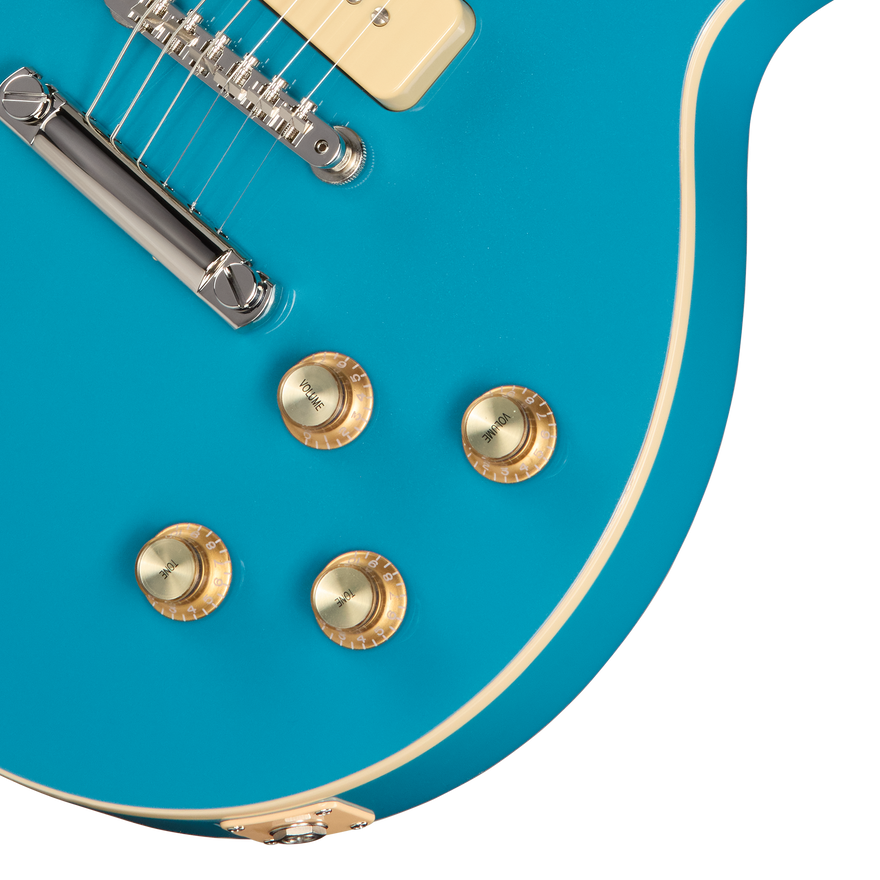 Gibson Mod™ Collection Les Paul Standard 50s P-90, Lollipop Blue Electric Guitar Gibson Mod™ Collection