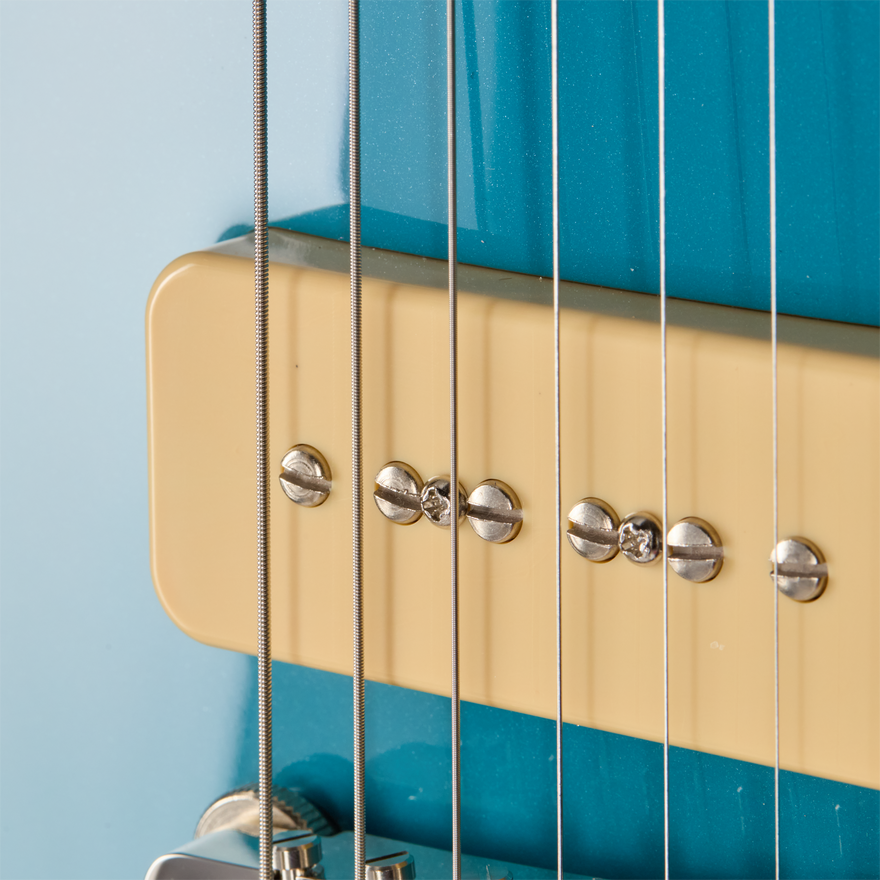 Gibson Mod™ Collection Les Paul Standard 50s P-90, Lollipop Blue Electric Guitar Gibson Mod™ Collection