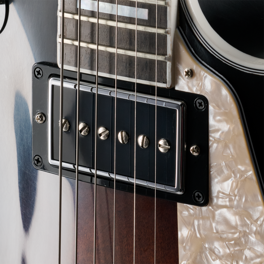 Gibson Mod™ Collection Les Paul Custom 70s, Southern Shutter Butter Electric Guitar Gibson Mod™ Collection