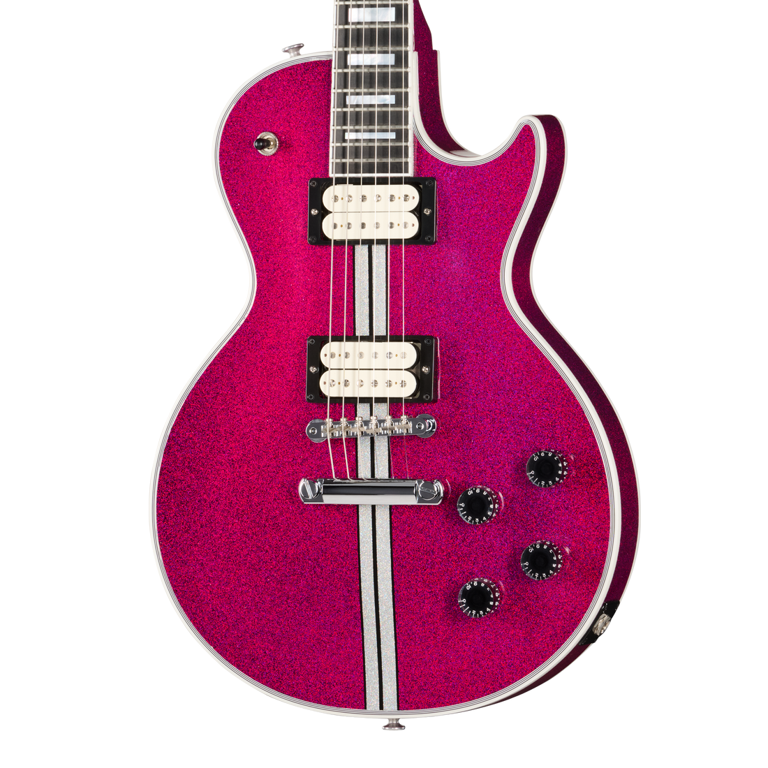 Gibson Mod™ Collection 1968 Les Paul Custom Reissue, Strawberry Pop Electric Guitar Gibson Mod™ Collection