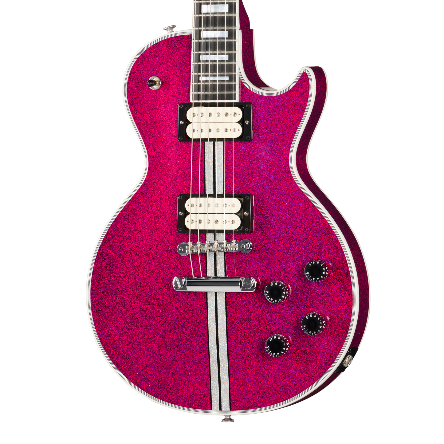 Gibson Mod™ Collection 1968 Les Paul Custom Reissue, Strawberry Pop Electric Guitar Gibson Mod™ Collection
