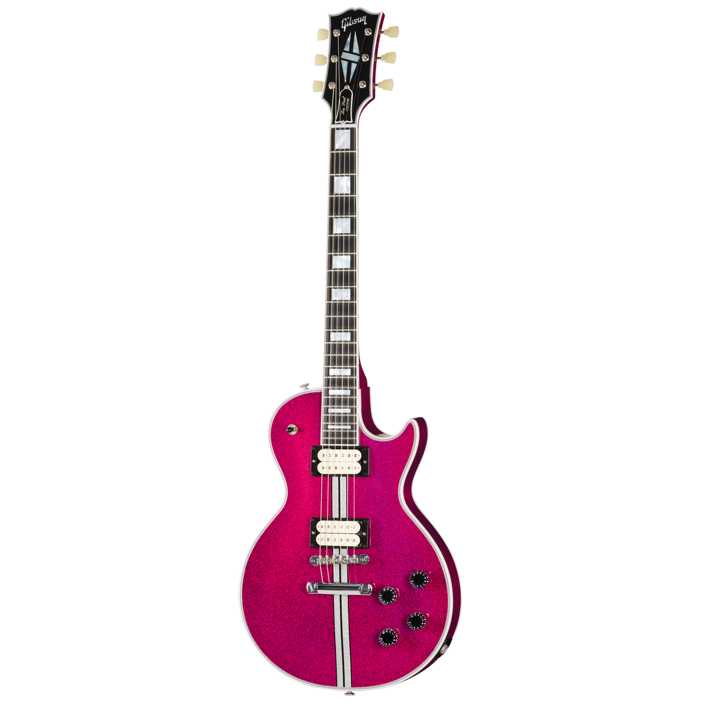 Gibson Mod™ Collection 1968 Les Paul Custom Reissue, Strawberry Pop Electric Guitar Gibson Mod™ Collection